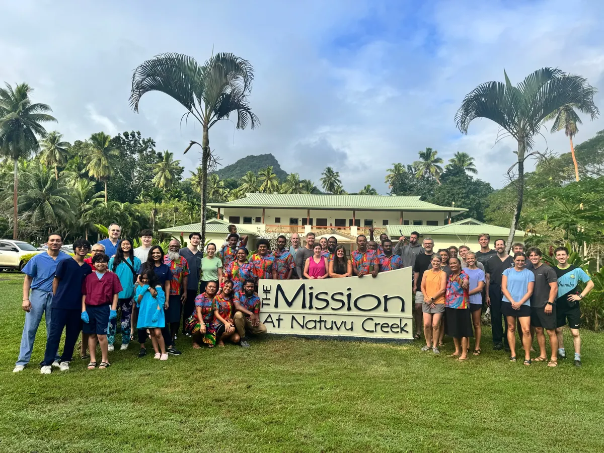 Medical mission team group photo